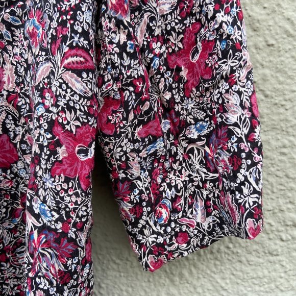 Boho flowered BCBG shirt - Picture 5 of 6